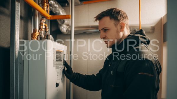 Maintenance of a gas boiler