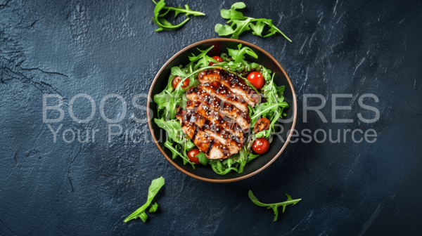 Chicken Teriyaki Salad