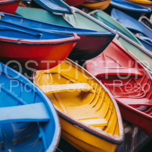 Colorfull boats