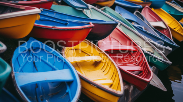 Colorfull boats