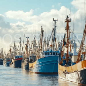 Harbor with boats