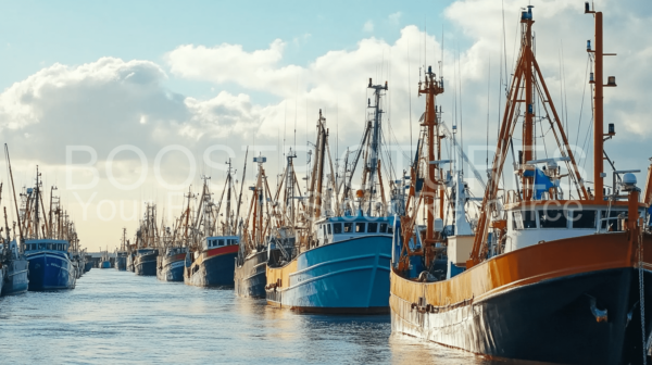 Harbor with boats