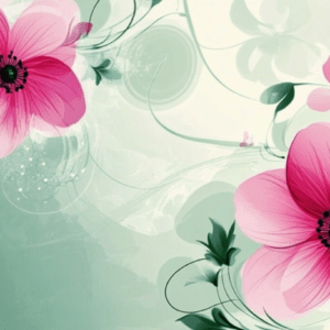 Pink flower wallpaper