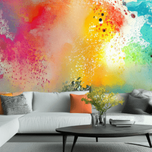 Colorful explosion wallpaper