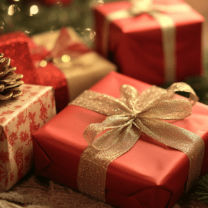 Colorful presents and gifts