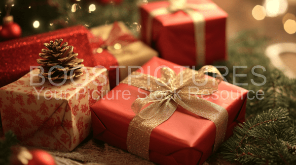 Colorful presents and gifts