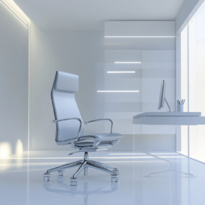 Office chair in a modern office