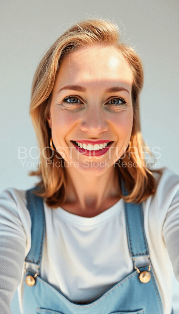 Smiling woman